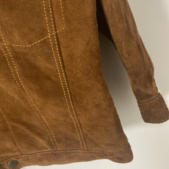 Vintage Gap Kids Leather Coat - Picture 4 of 10